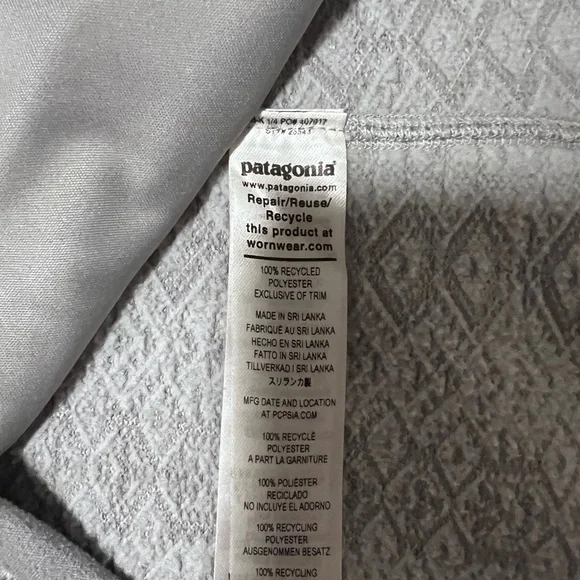 New Without Tags 
Patagonia Textured Gray Jacket - Picture 7 of 8